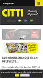 Mobile Screenshot of citti.dk